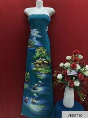 1629431579 vai ao dai ve phong canh (2)